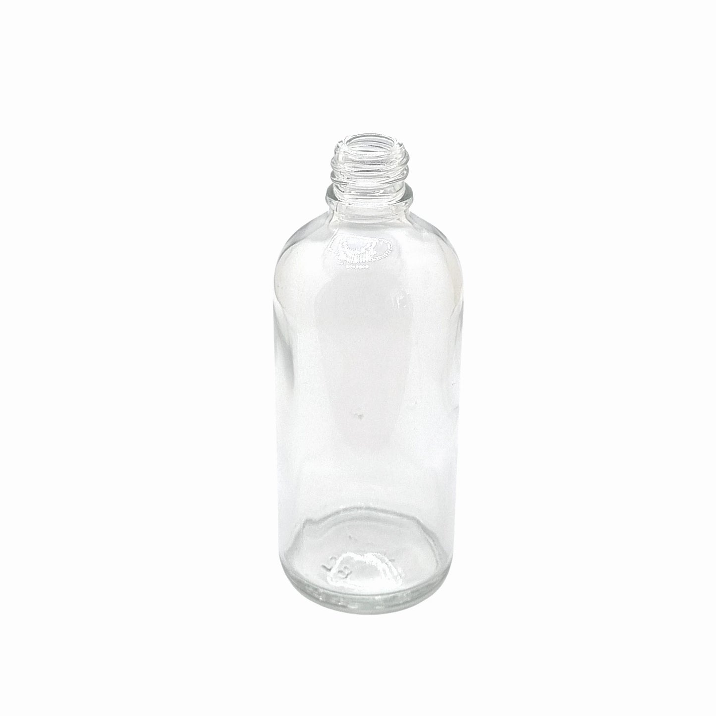 100ml Dropper Clear Round Glass Bottle