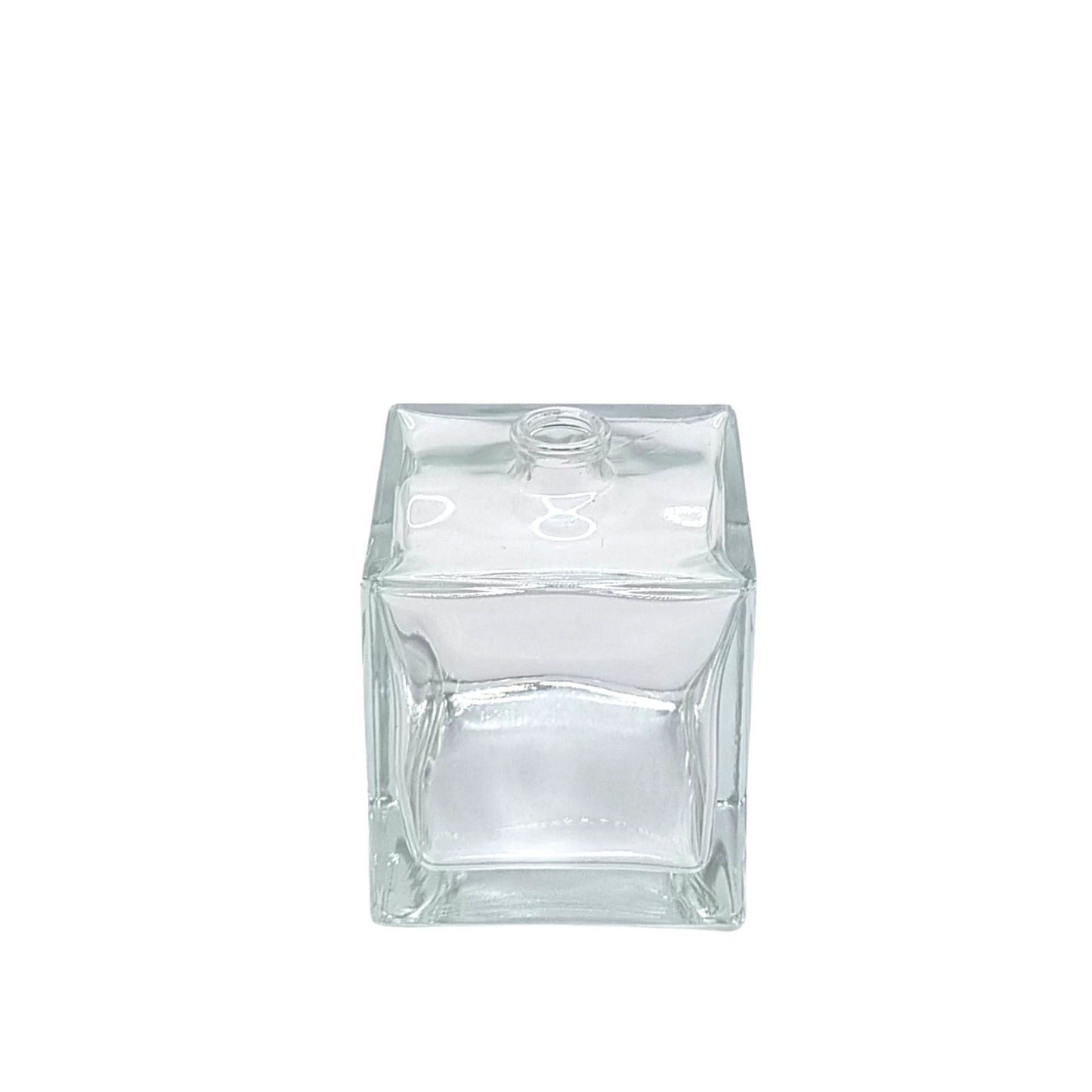 100ml Picasso Clear Square Glass Bottle (Pallet Qty 3,600 Units)