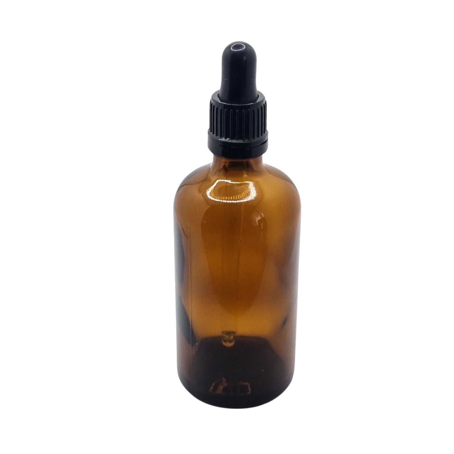 100ml Dropper Amber Round Glass Bottle