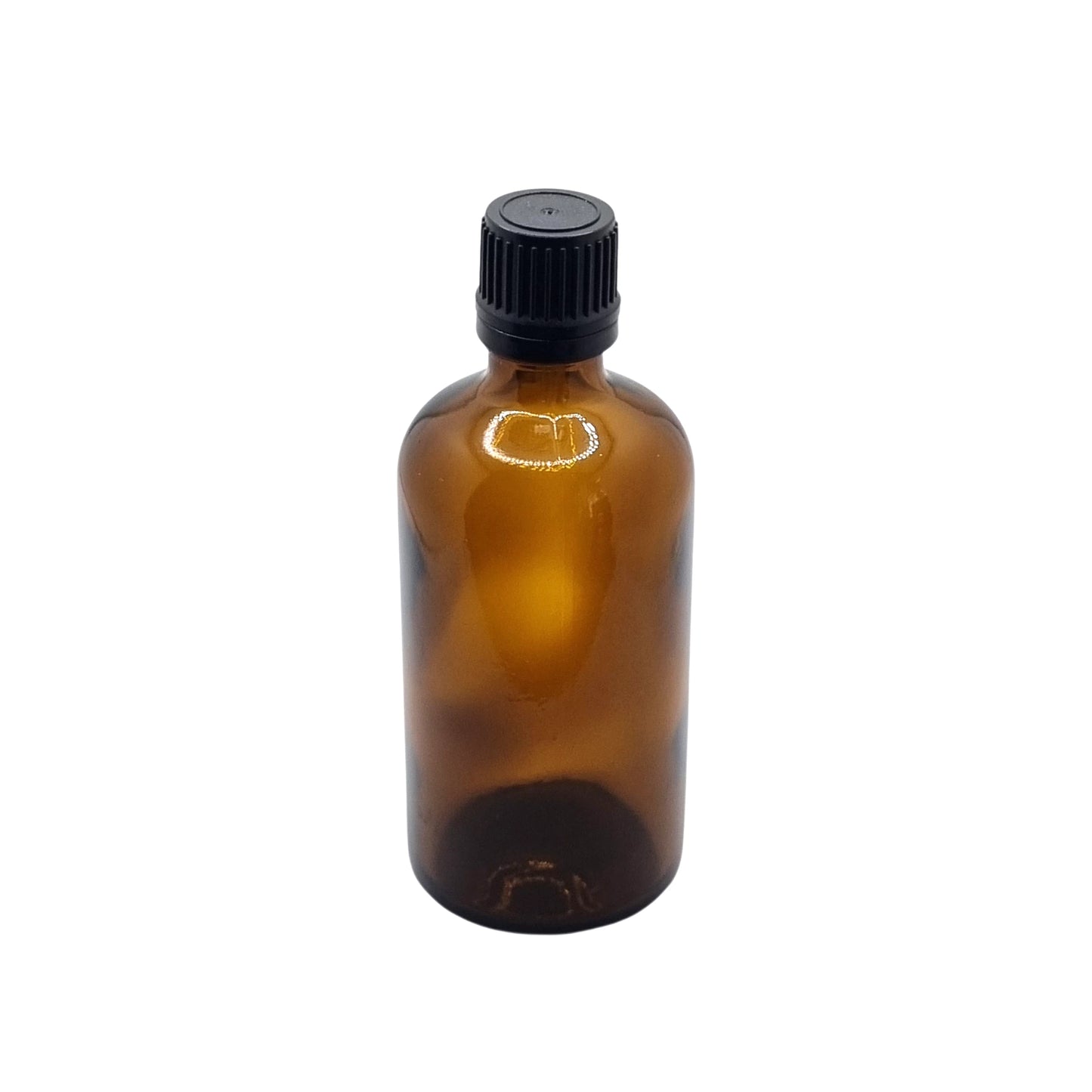100ml Dropper Amber Round Glass Bottle