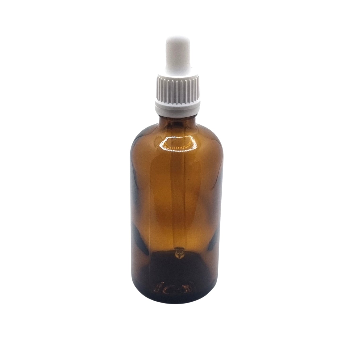 100ml Dropper Amber Round Glass Bottle