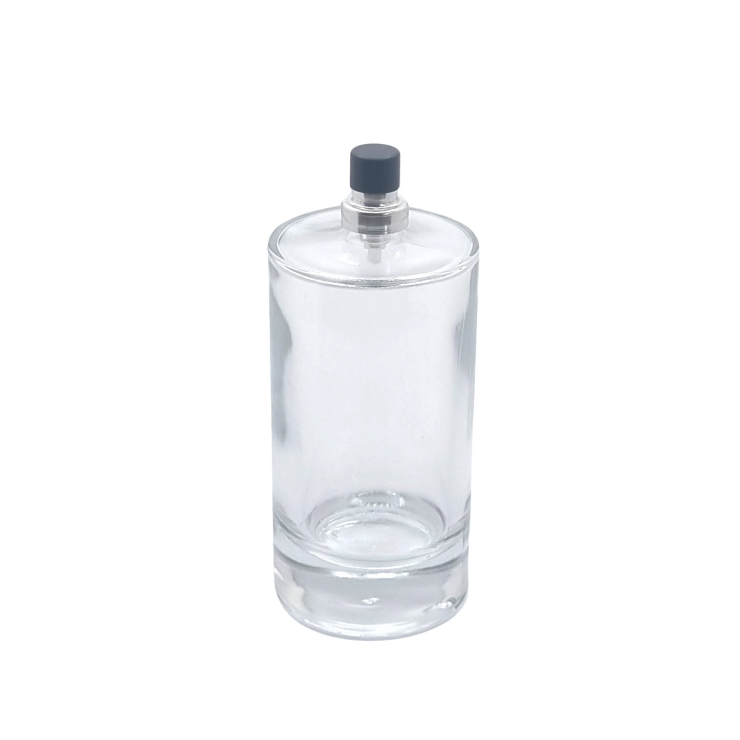 100ml Charlotte Clear Round Glass Bottle