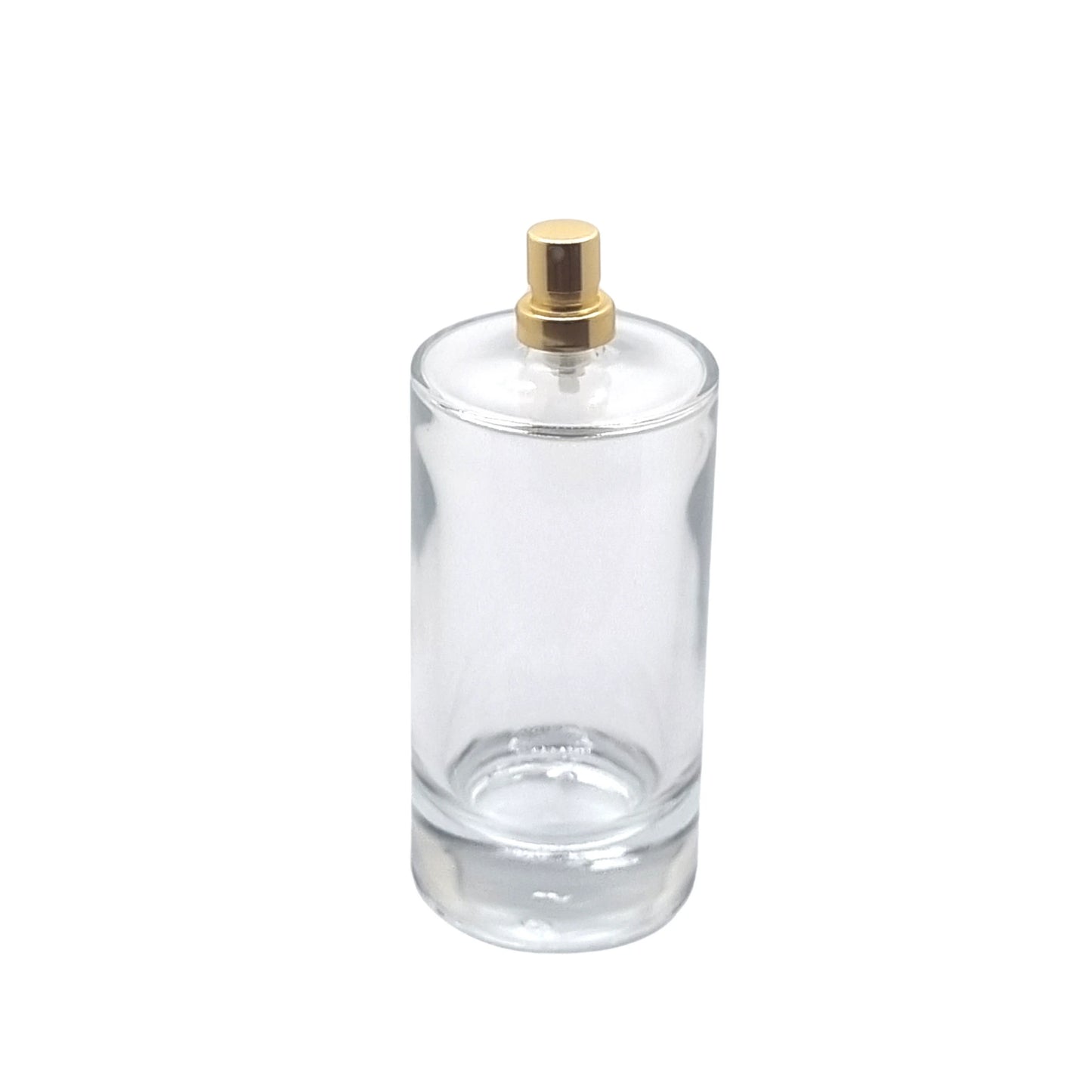 100ml Charlotte Clear Round Glass Bottle