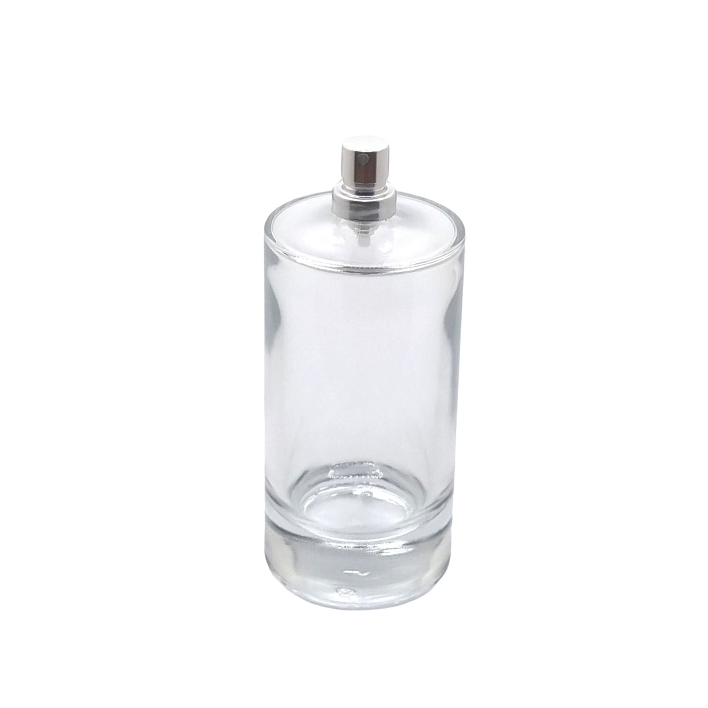 100ml Charlotte Clear Round Glass Bottle