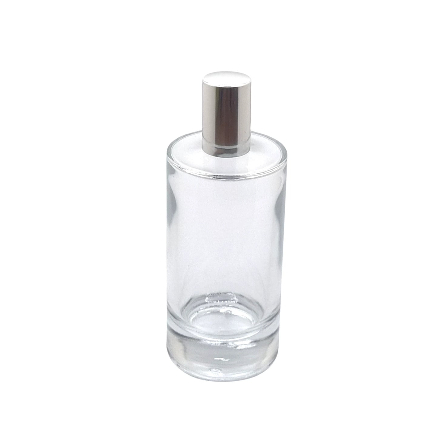 100ml Charlotte Clear Round Glass Bottle