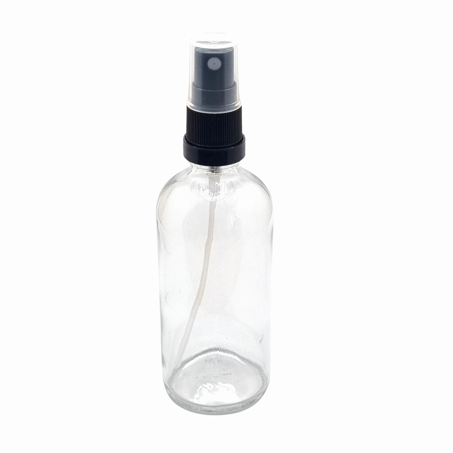 100ml Dropper Clear Round Glass Bottle