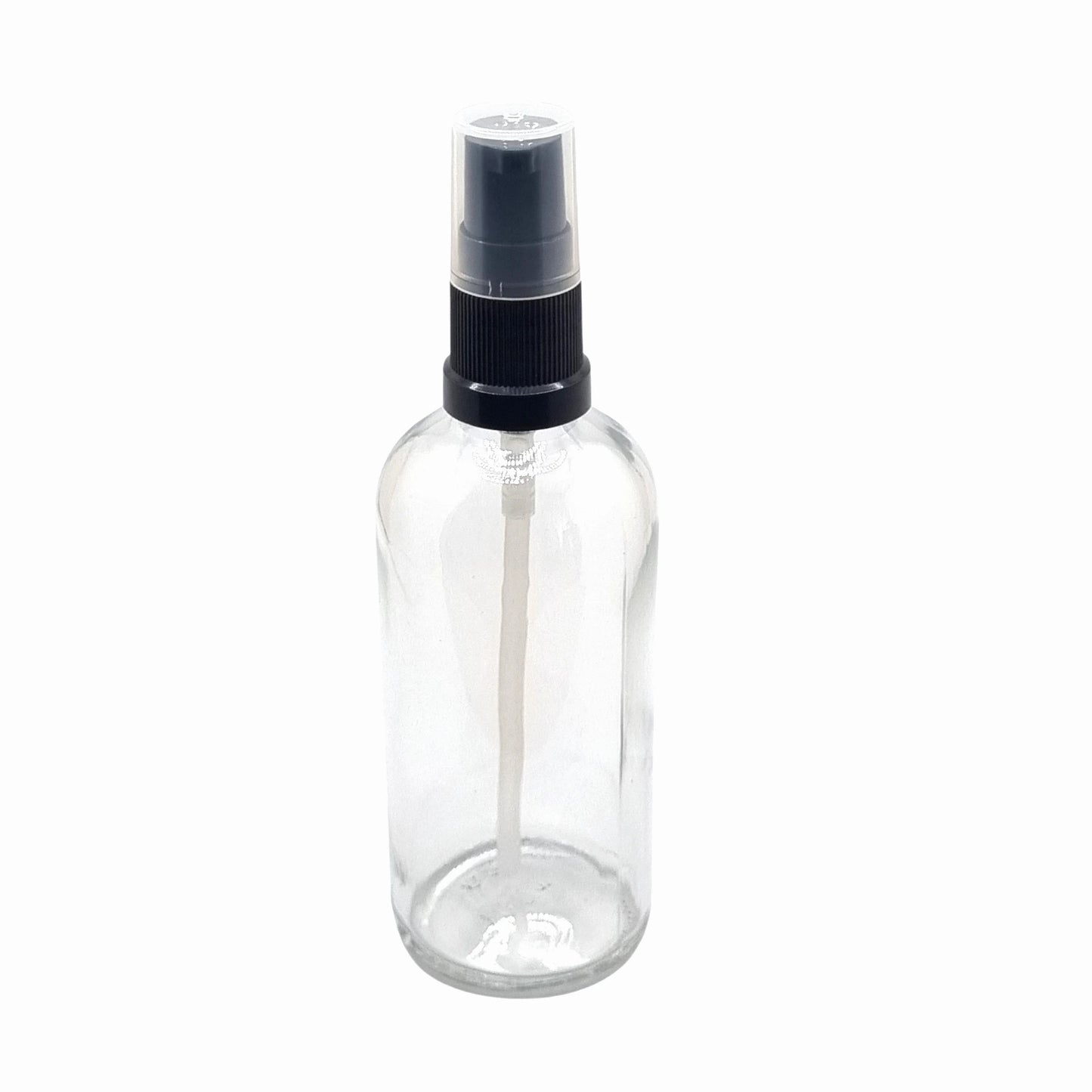 100ml Dropper Clear Round Glass Bottle