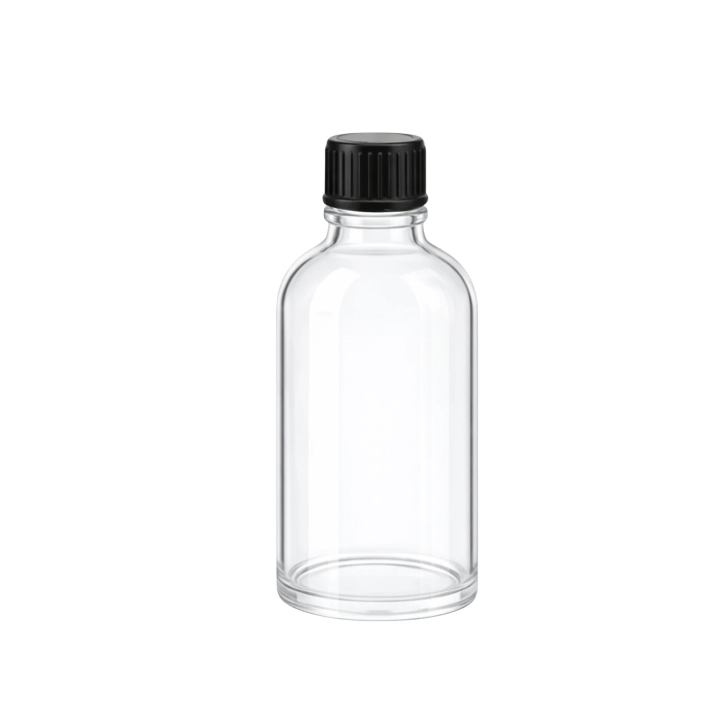 GL18 Black Non-Tamper Evident 0.7mm Dropper Cap