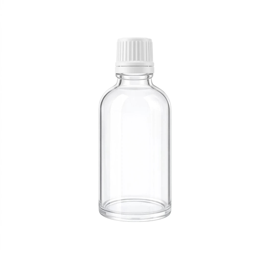 GL18 White Tamper Evident 2.0mm Dropper Cap