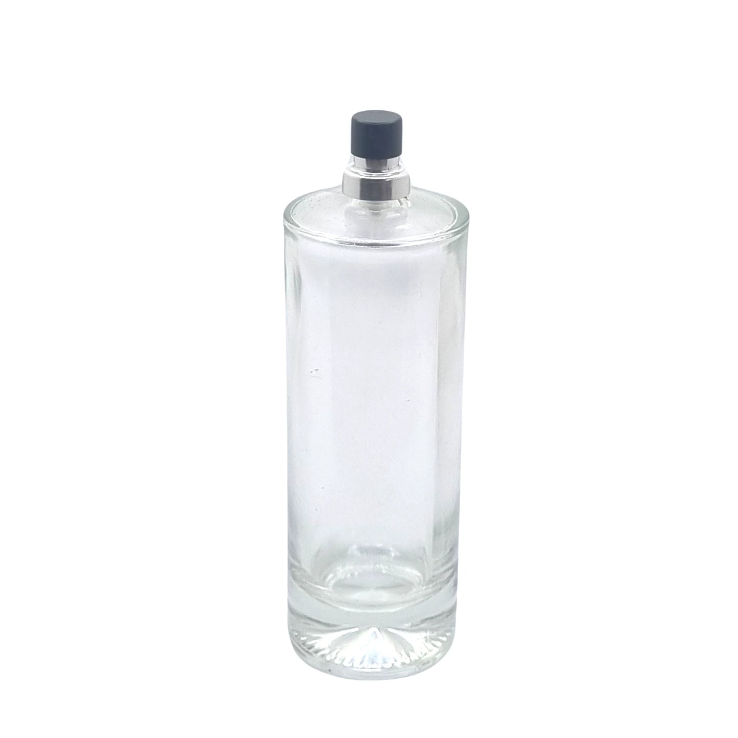 100ml Durer Clear Round Glass Bottle (Pallet Qty 2,592 Units)
