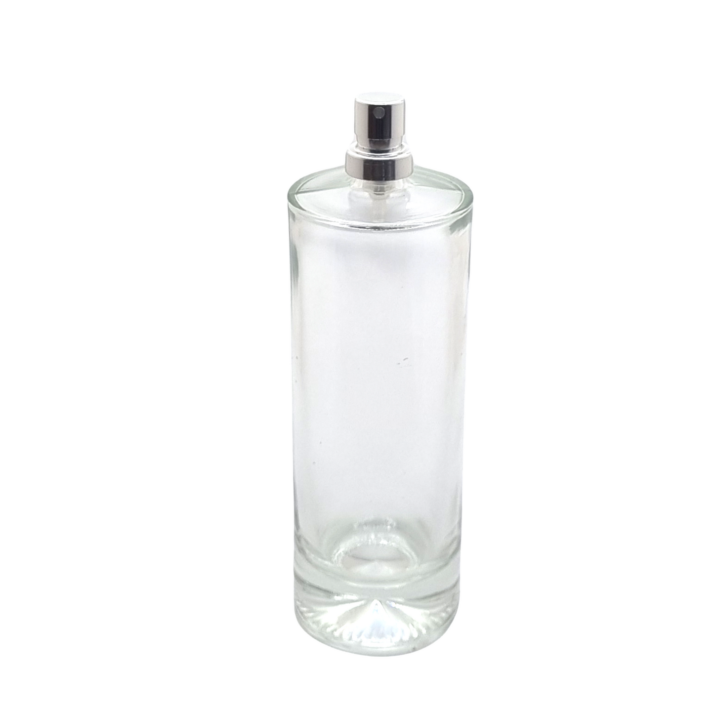 100ml Durer Clear Round Glass Bottle (Pallet Qty 2,592 Units)
