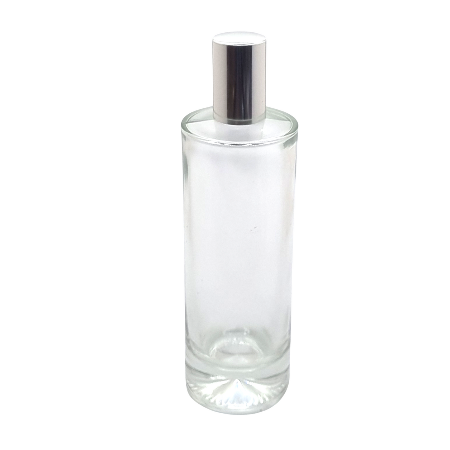 100ml Durer Clear Round Glass Bottle (Pallet Qty 2,592 Units)