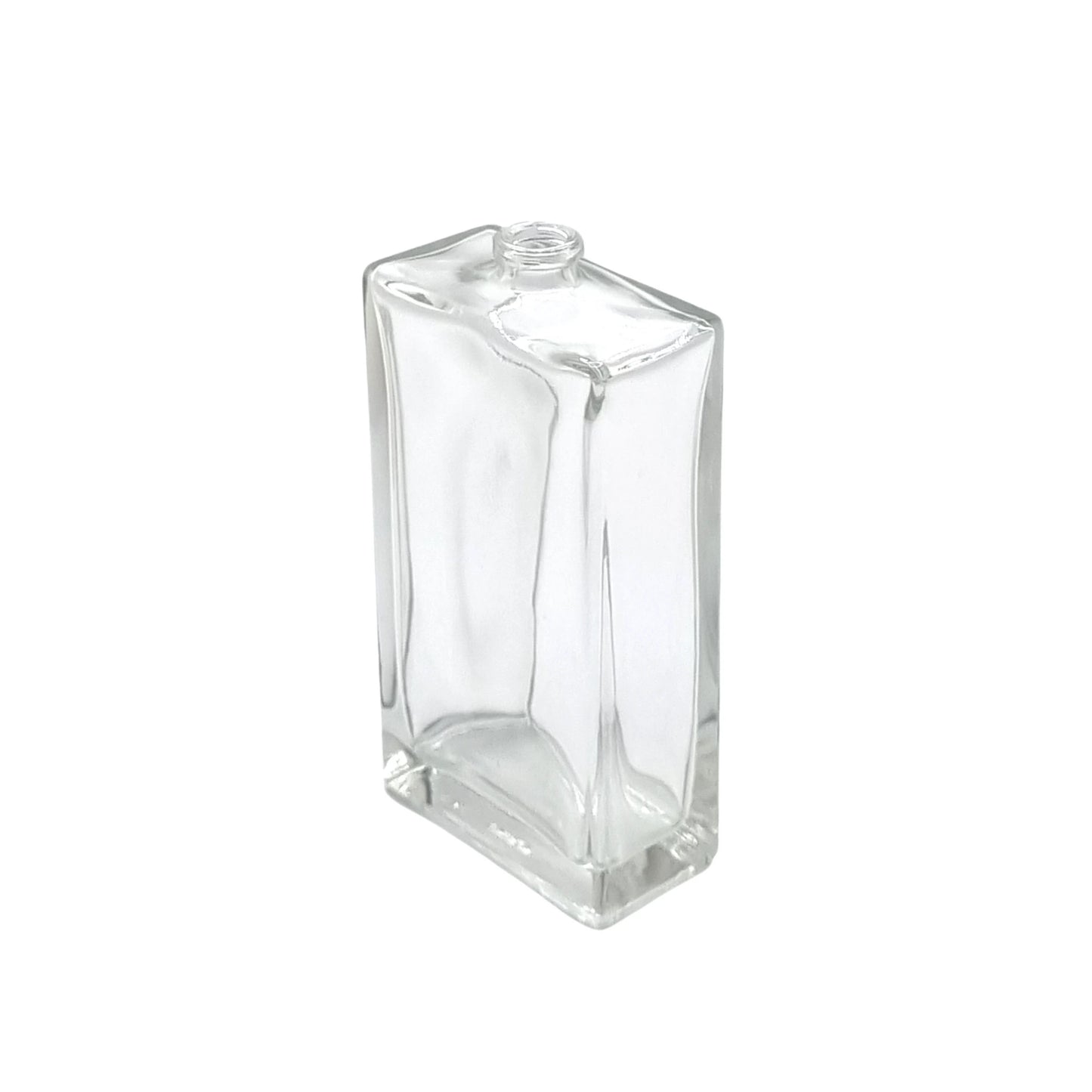 100ml Everest Clear Rectangle Glass Bottle