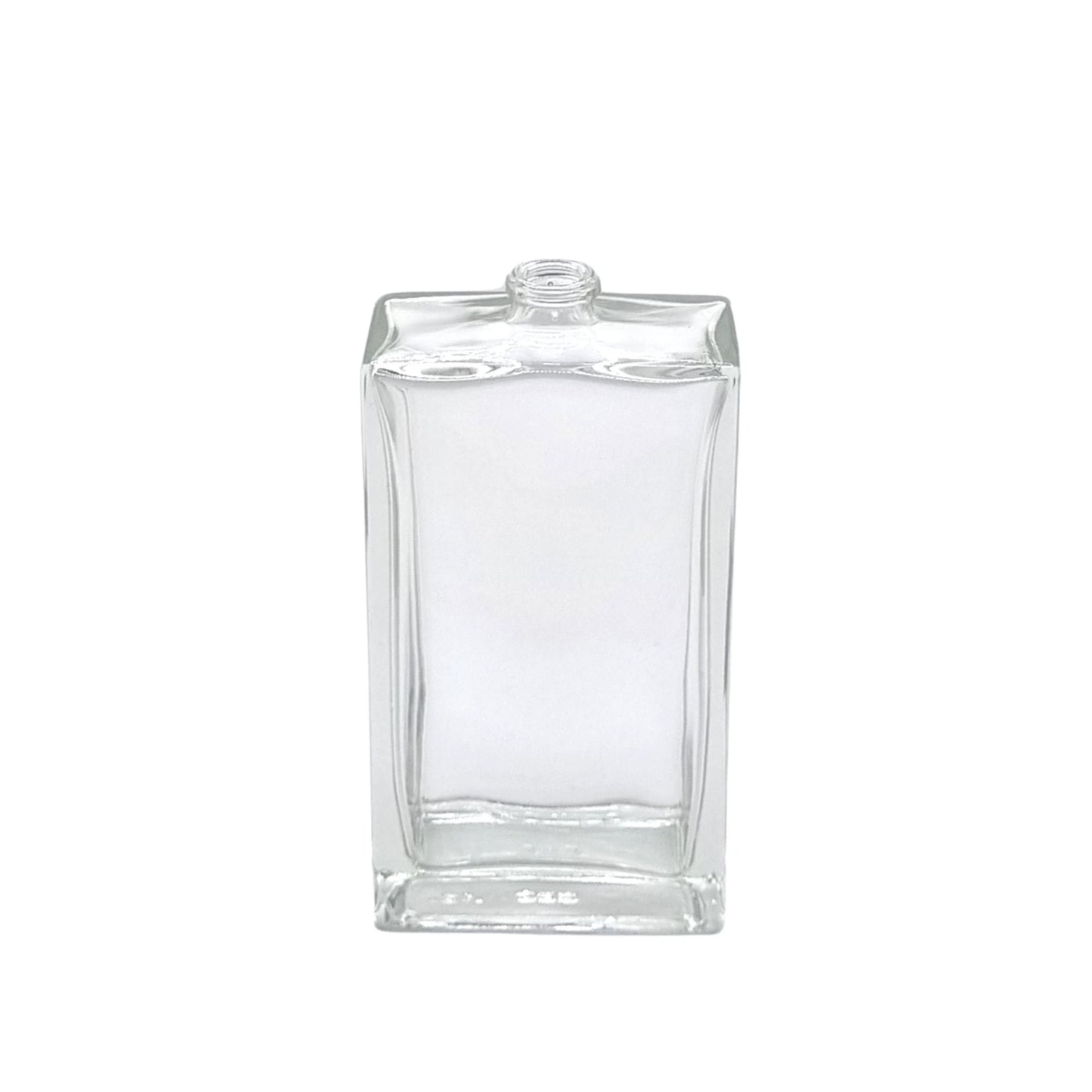 100ml Everest Clear Rectangle Glass Bottle
