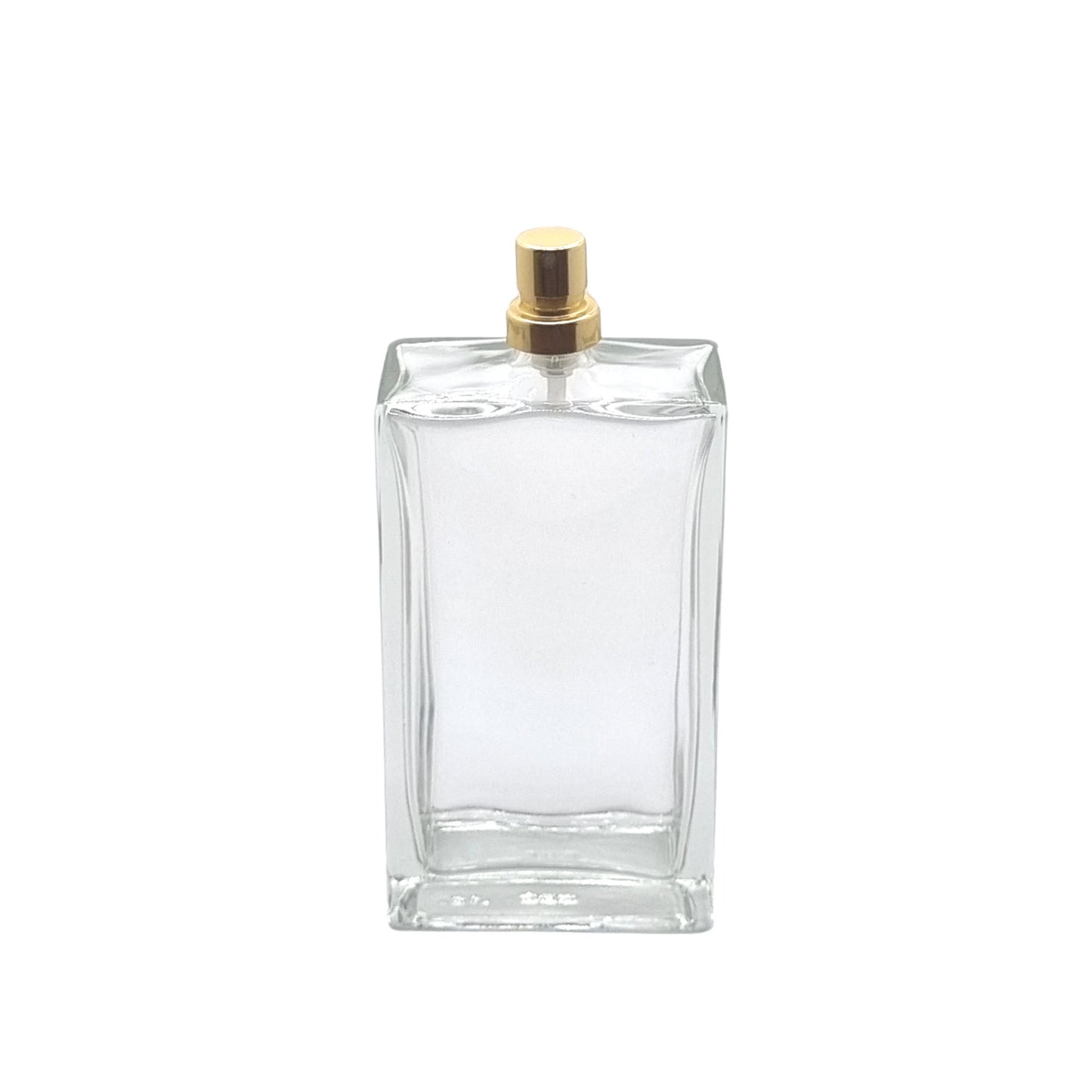 100ml Everest Clear Rectangle Glass Bottle