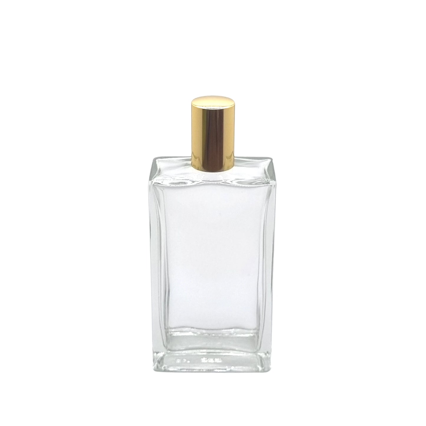 100ml Everest Clear Rectangle Glass Bottle