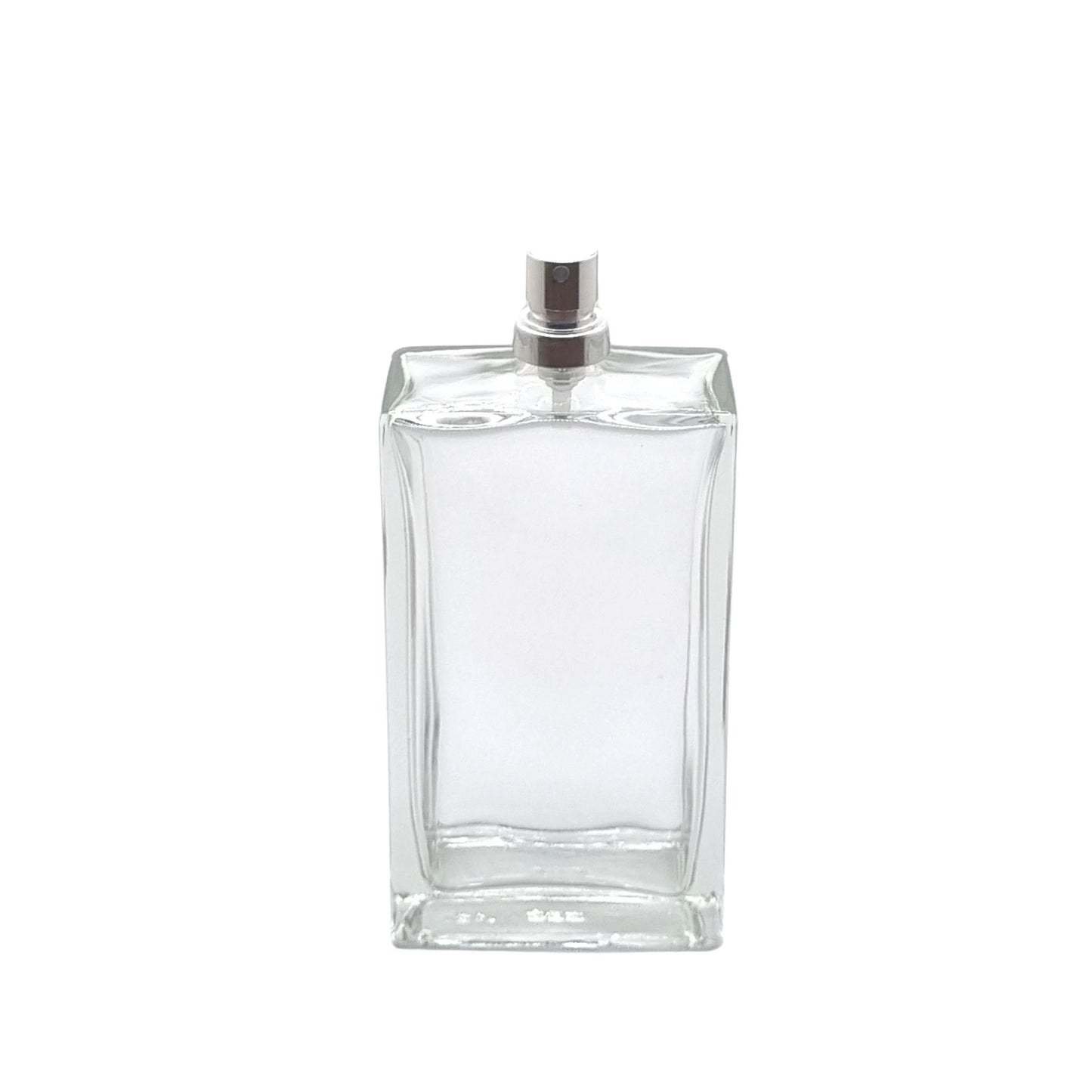 100ml Everest Clear Rectangle Glass Bottle