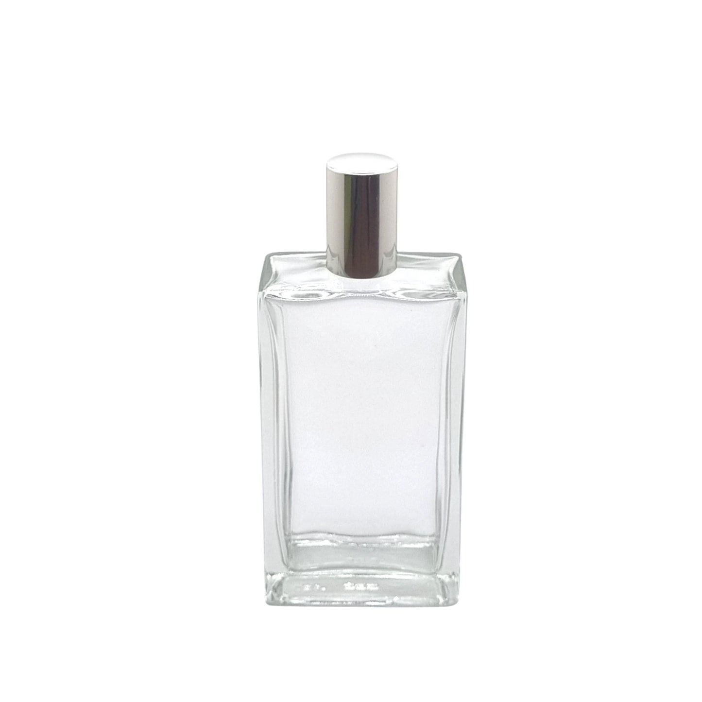 100ml Everest Clear Rectangle Glass Bottle