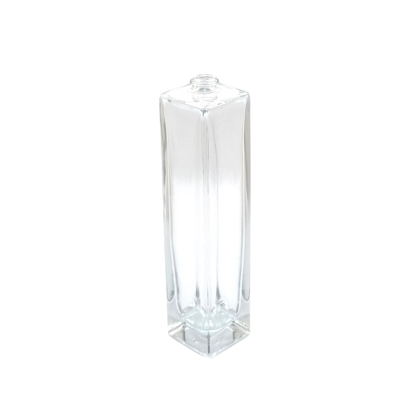 100ml Klee Clear Square Glass Bottle