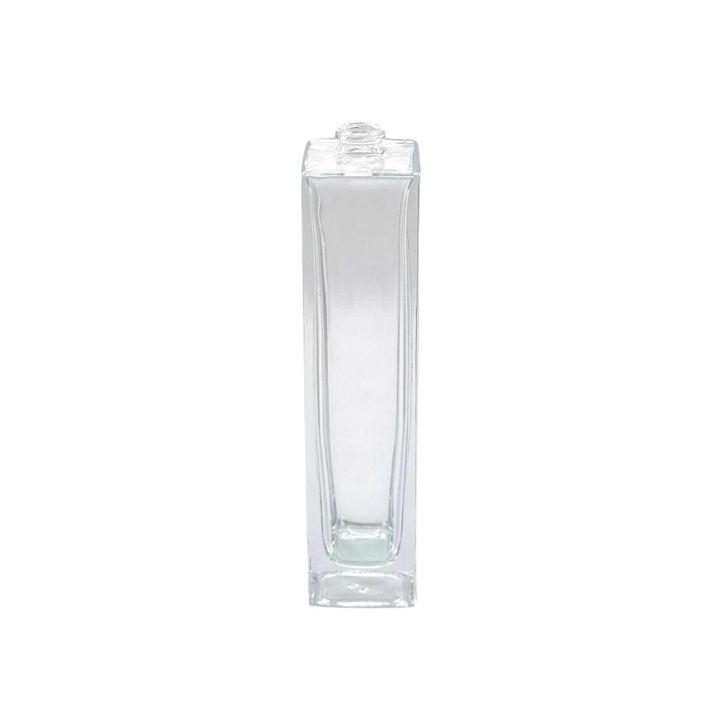 100ml Klee Clear Square Glass Bottle
