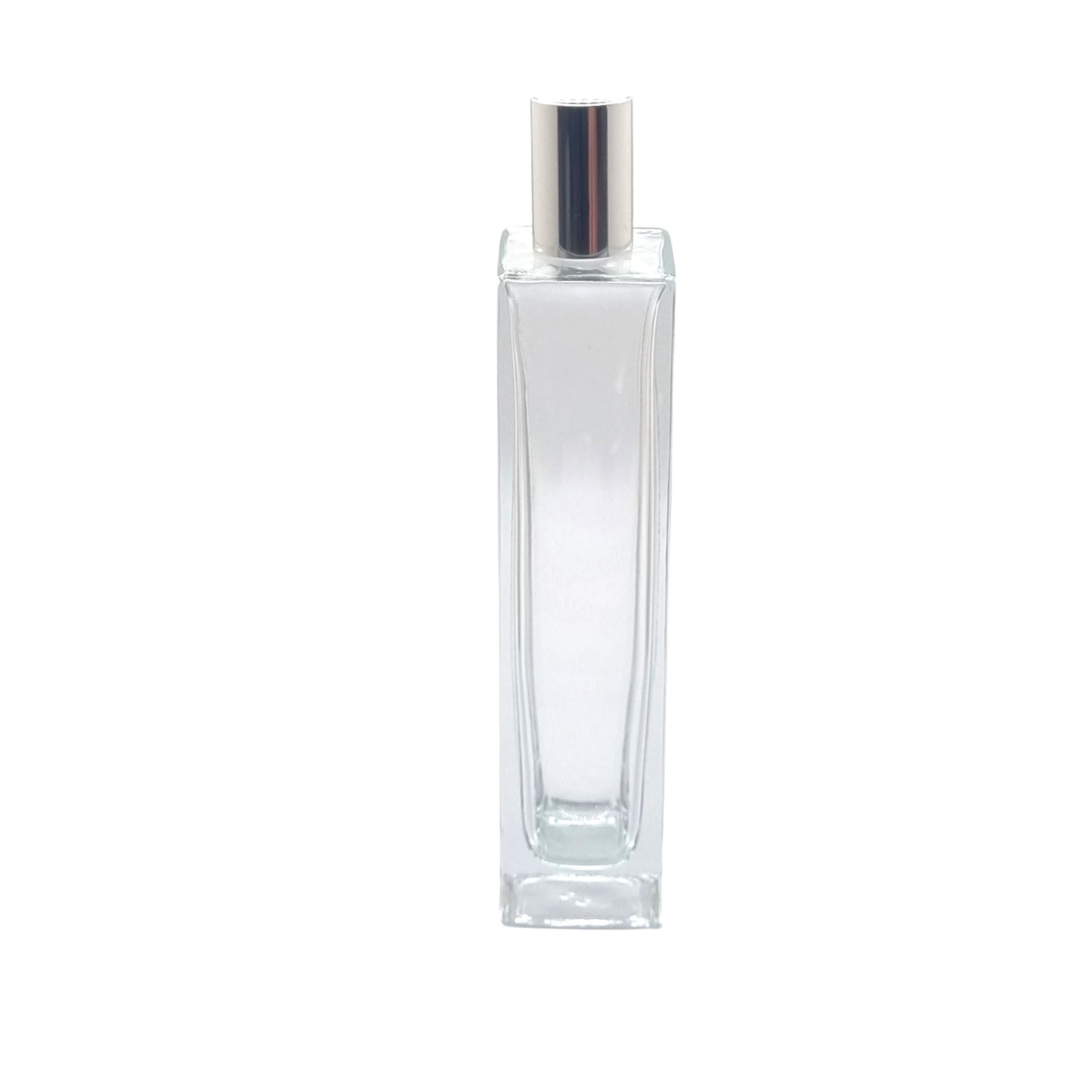 100ml Klee Clear Square Glass Bottle
