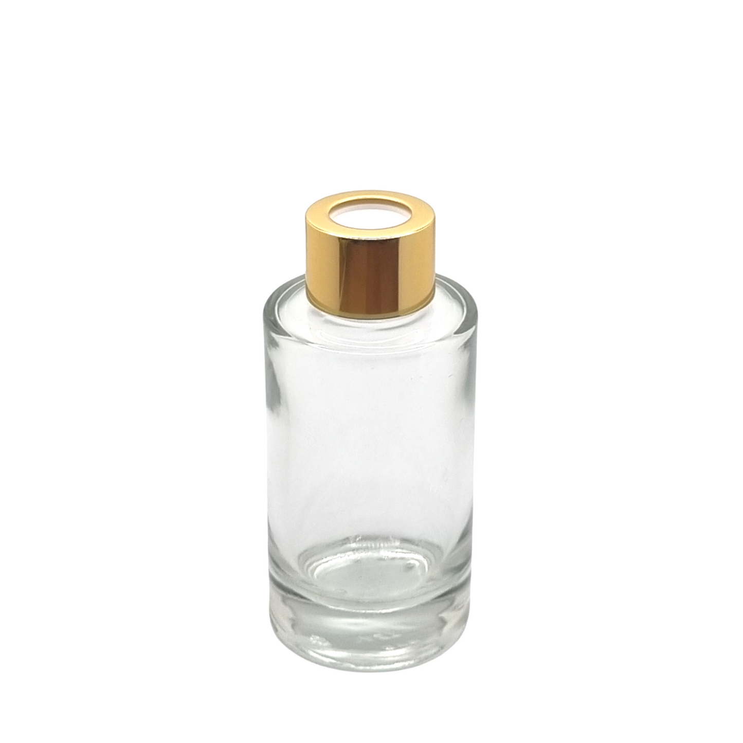 28/410 Metal Sheathed Gloss Gold Diffuser Cap with EPE Wad