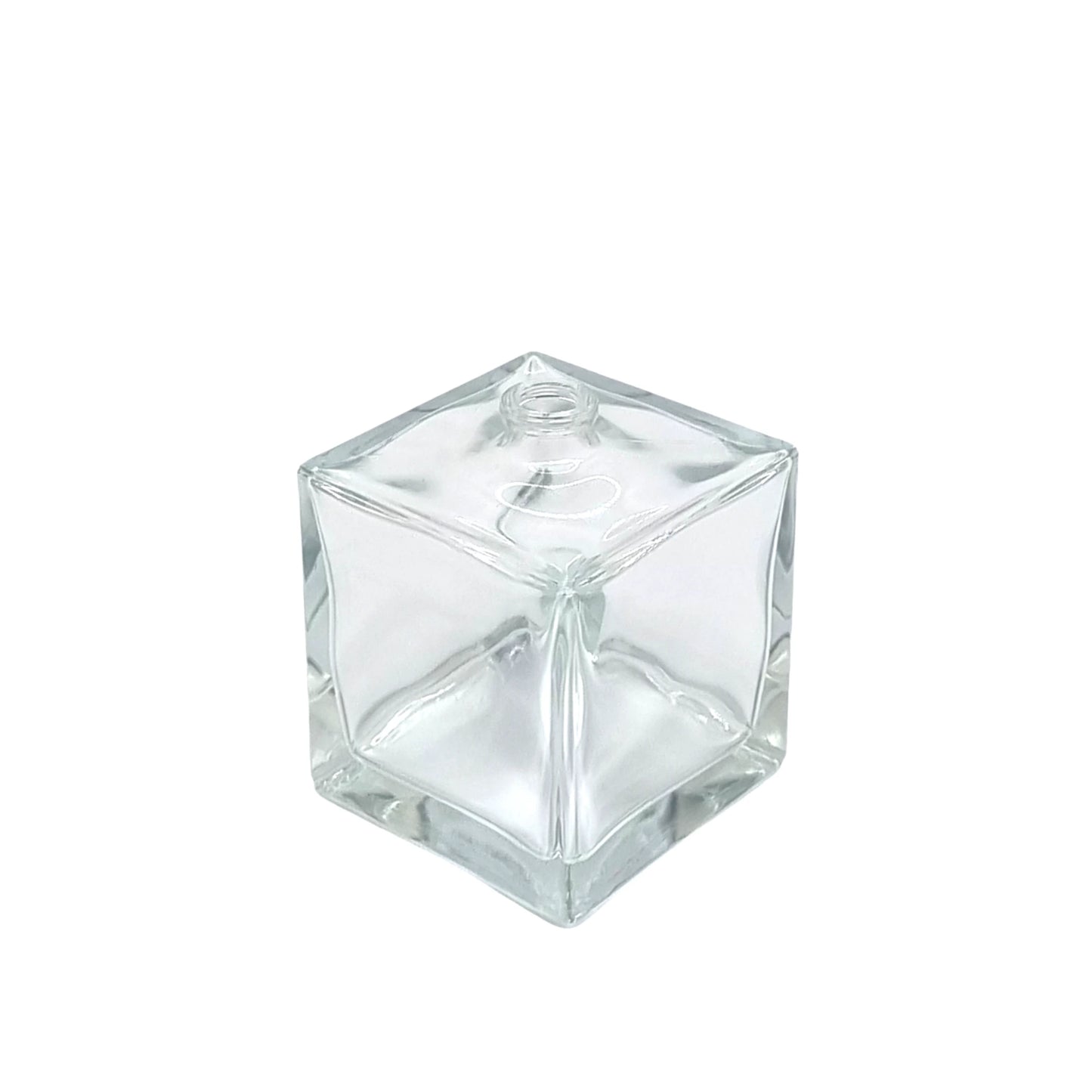 100ml Picasso Clear Square Glass Bottle (Pallet Qty 3,600 Units)