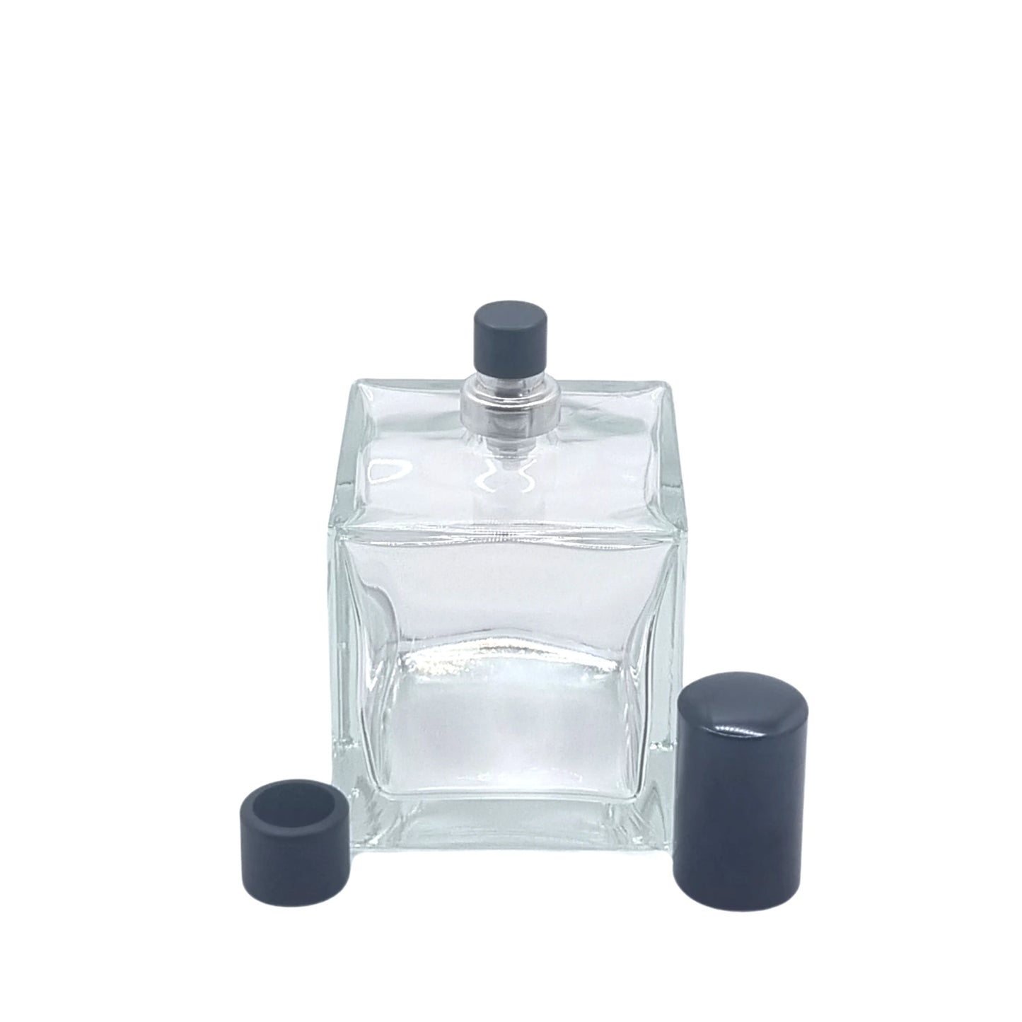 100ml picasso glass bottle with cap accessories and atomiser