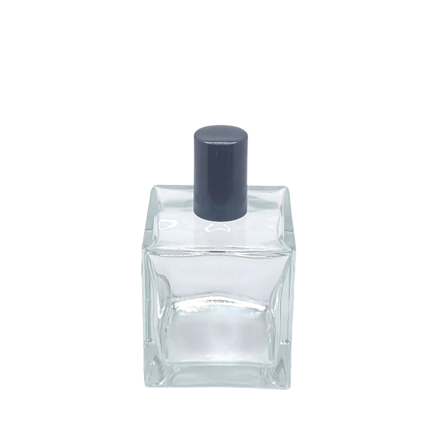 100ml picasso glass bottle with black over cap