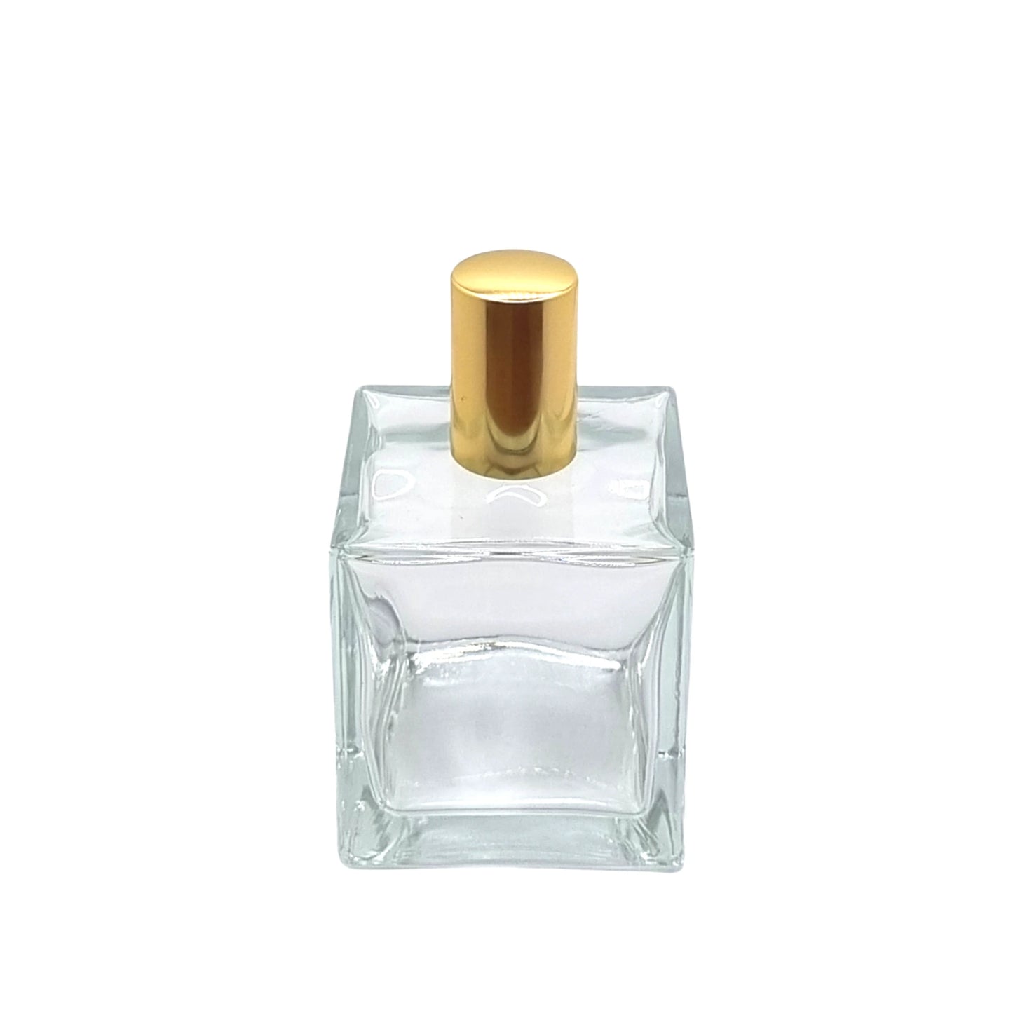100ml Picasso Clear Square Glass Bottle (Pallet Qty 3,600 Units)
