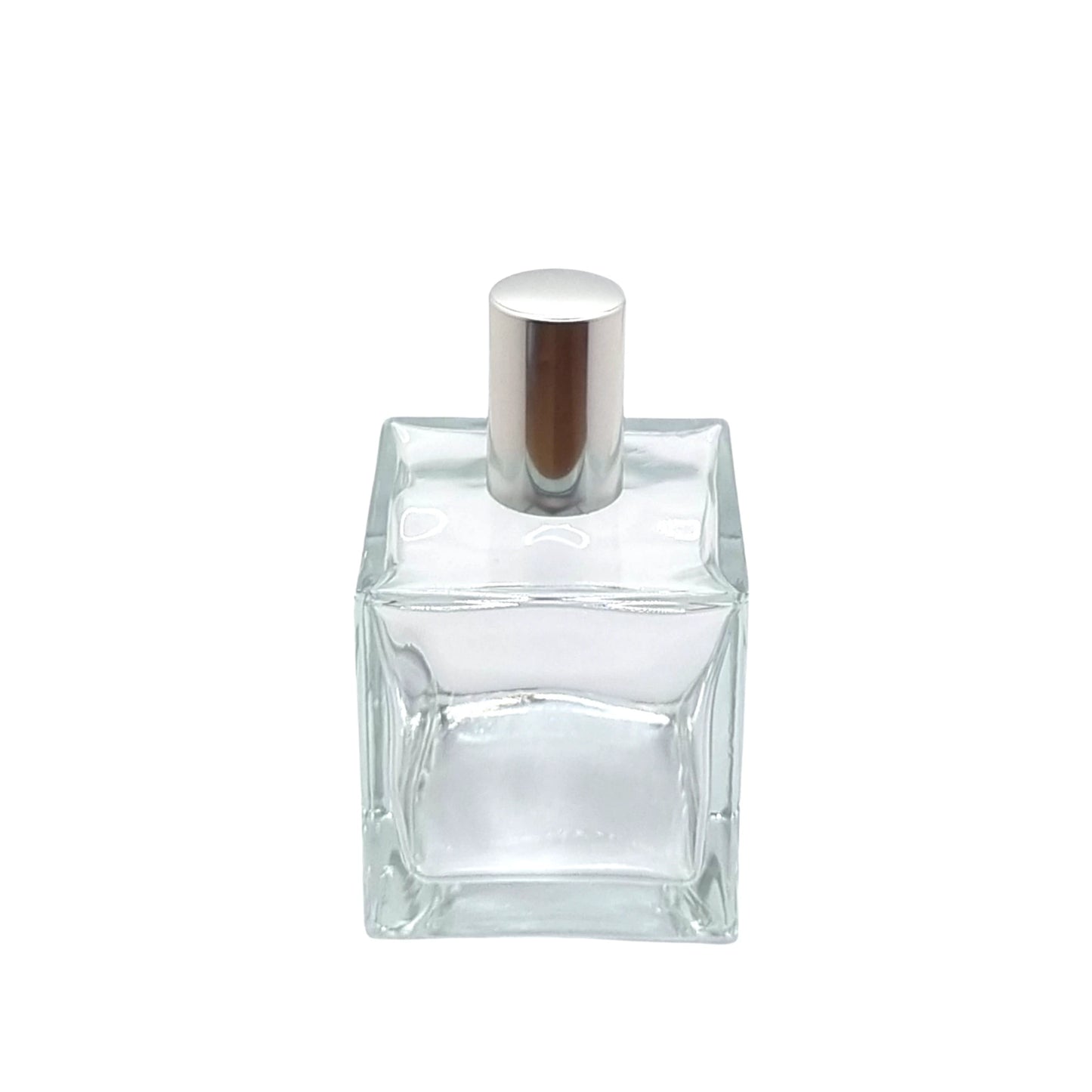 100ml Picasso Clear Square Glass Bottle (Pallet Qty 3,600 Units)