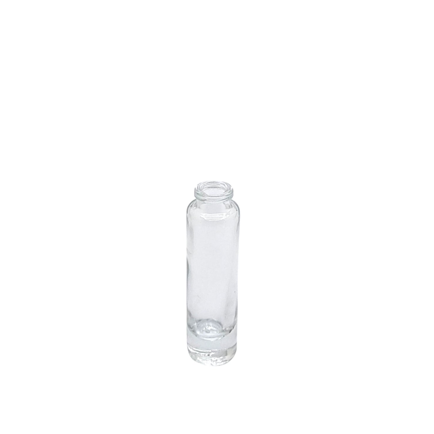 10ml Boston Clear Round Glass Bottle