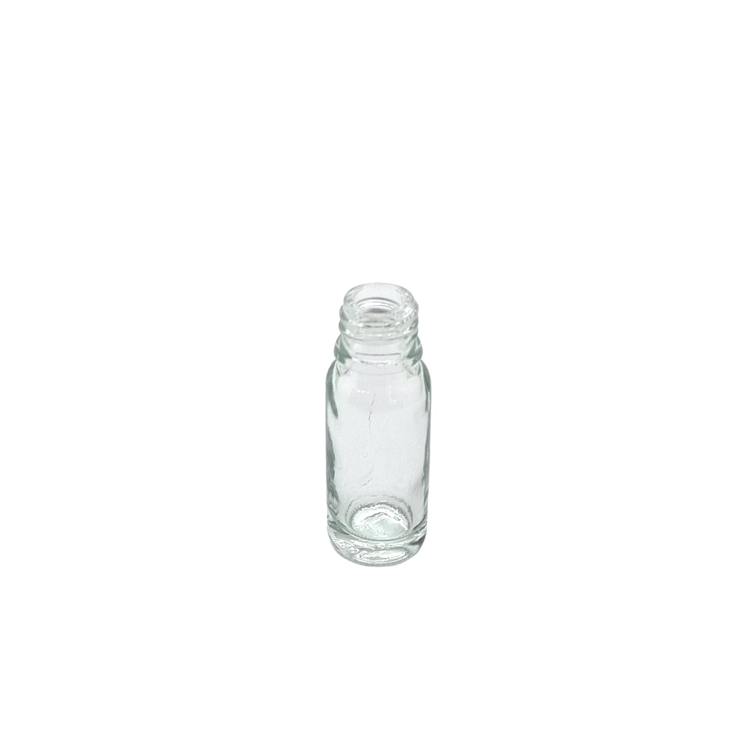 10ml Dropper Clear Round Glass Bottle