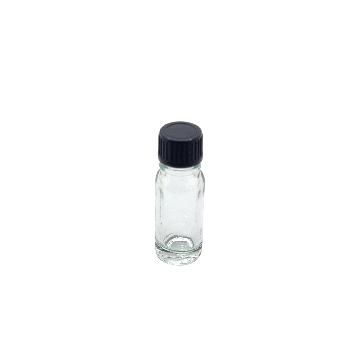 10ml Dropper Clear Round Glass Bottle