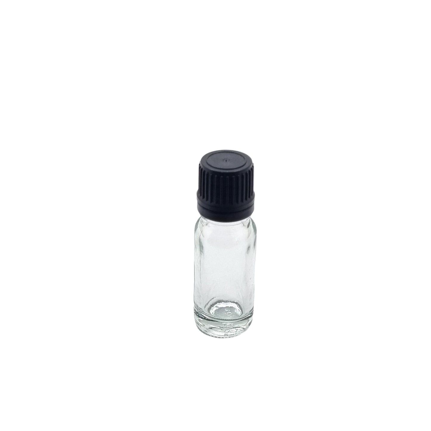 10ml Dropper Clear Round Glass Bottle