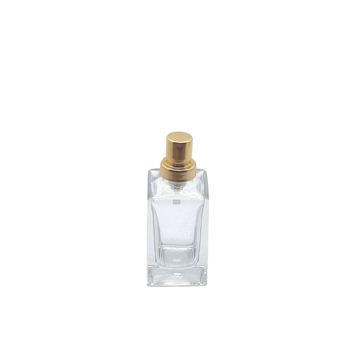 15ml Klee Clear Square Glass Bottle