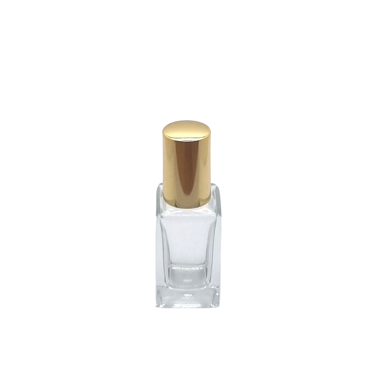 15ml Klee Clear Square Glass Bottle