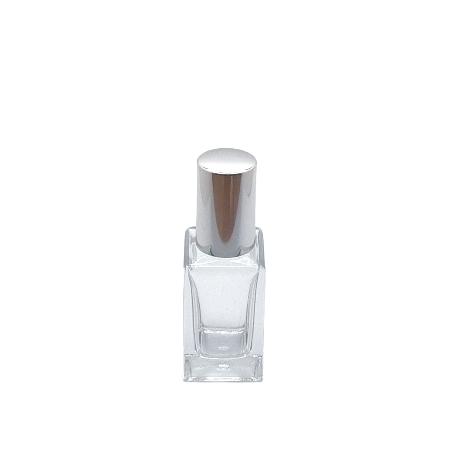 15ml Klee Clear Square Glass Bottle