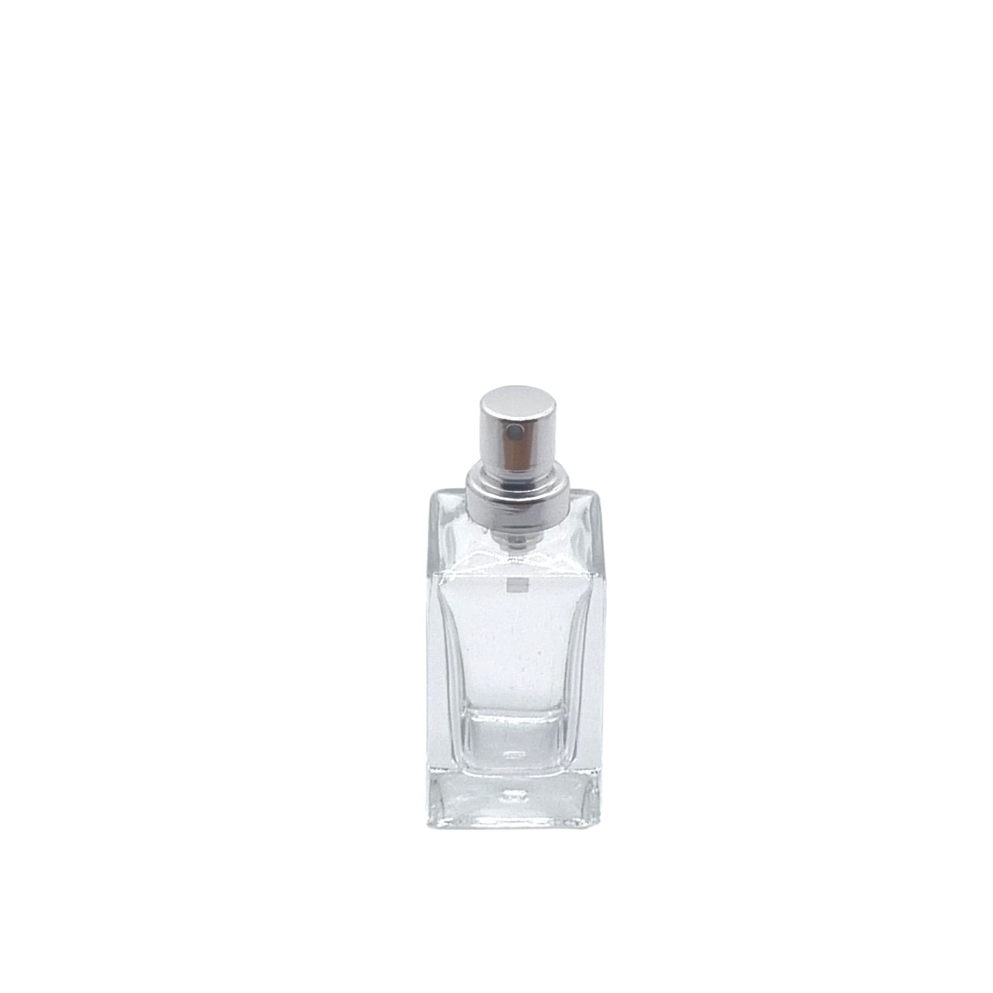 15ml Klee Clear Square Glass Bottle