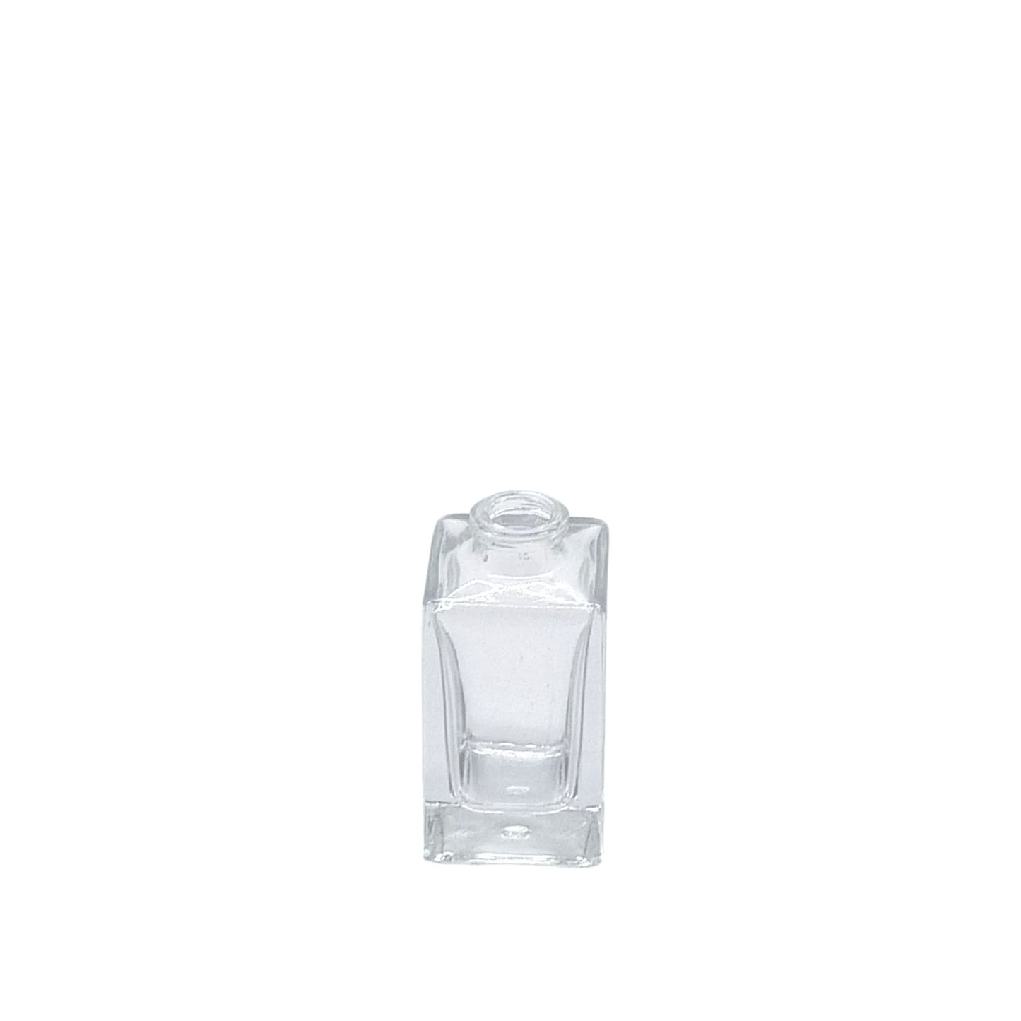 15ml Klee Clear Square Glass Bottle