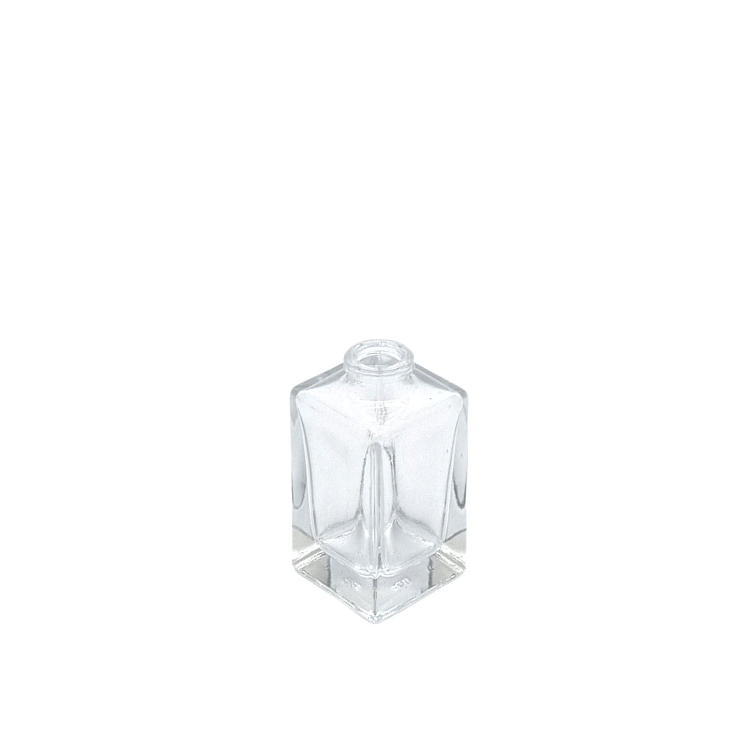 15ml Klee Clear Square Glass Bottle