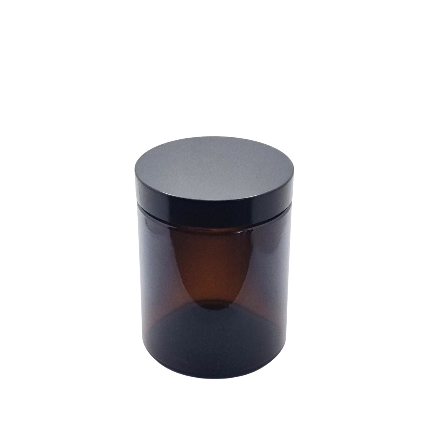 180ml Ointment Amber Round Glass Jar