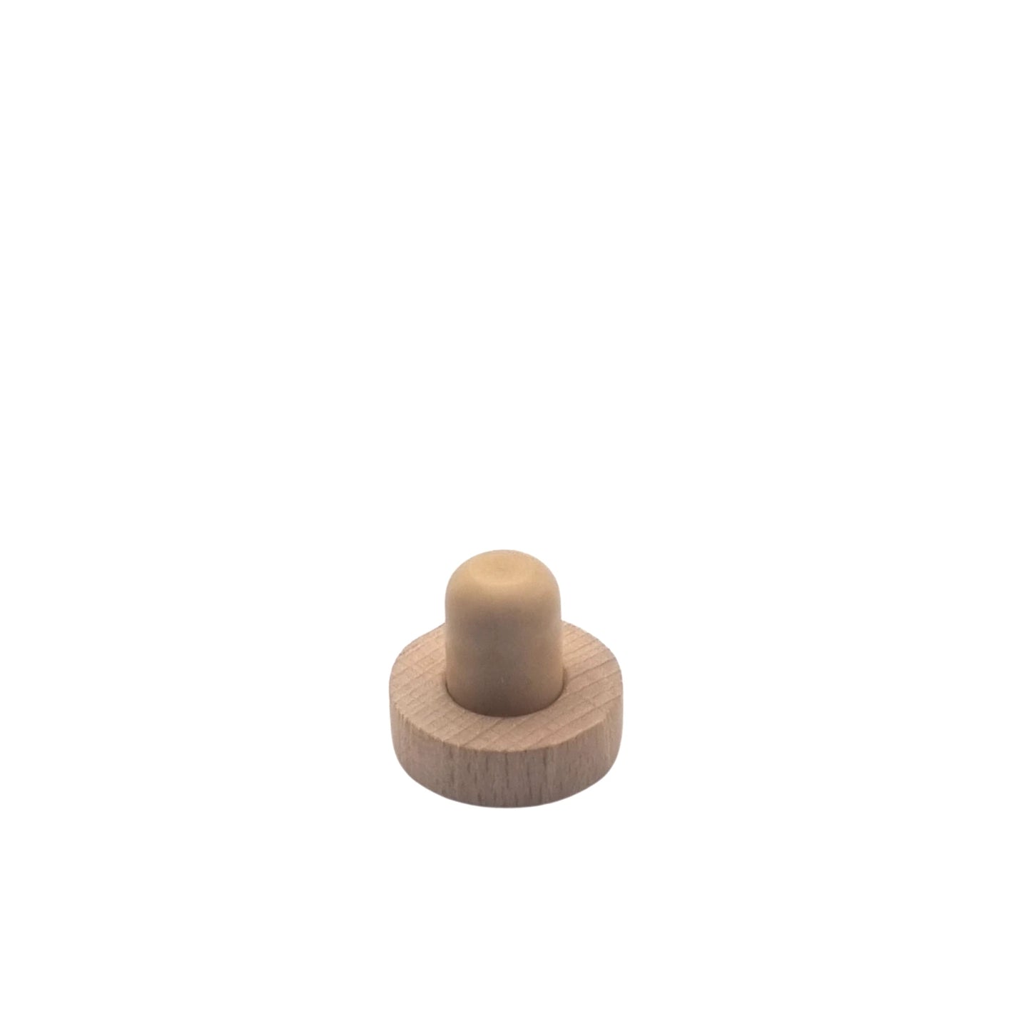19.5mm Natural Wooden Headed Synthetic Stopper (Box Qty 1,000)