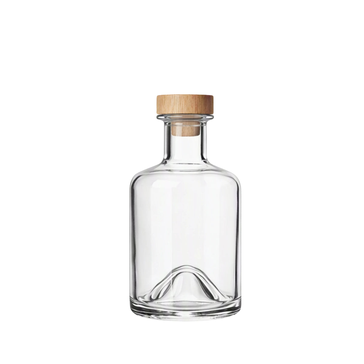 200ml Apotheker/Herbalist Clear Glass Bottle