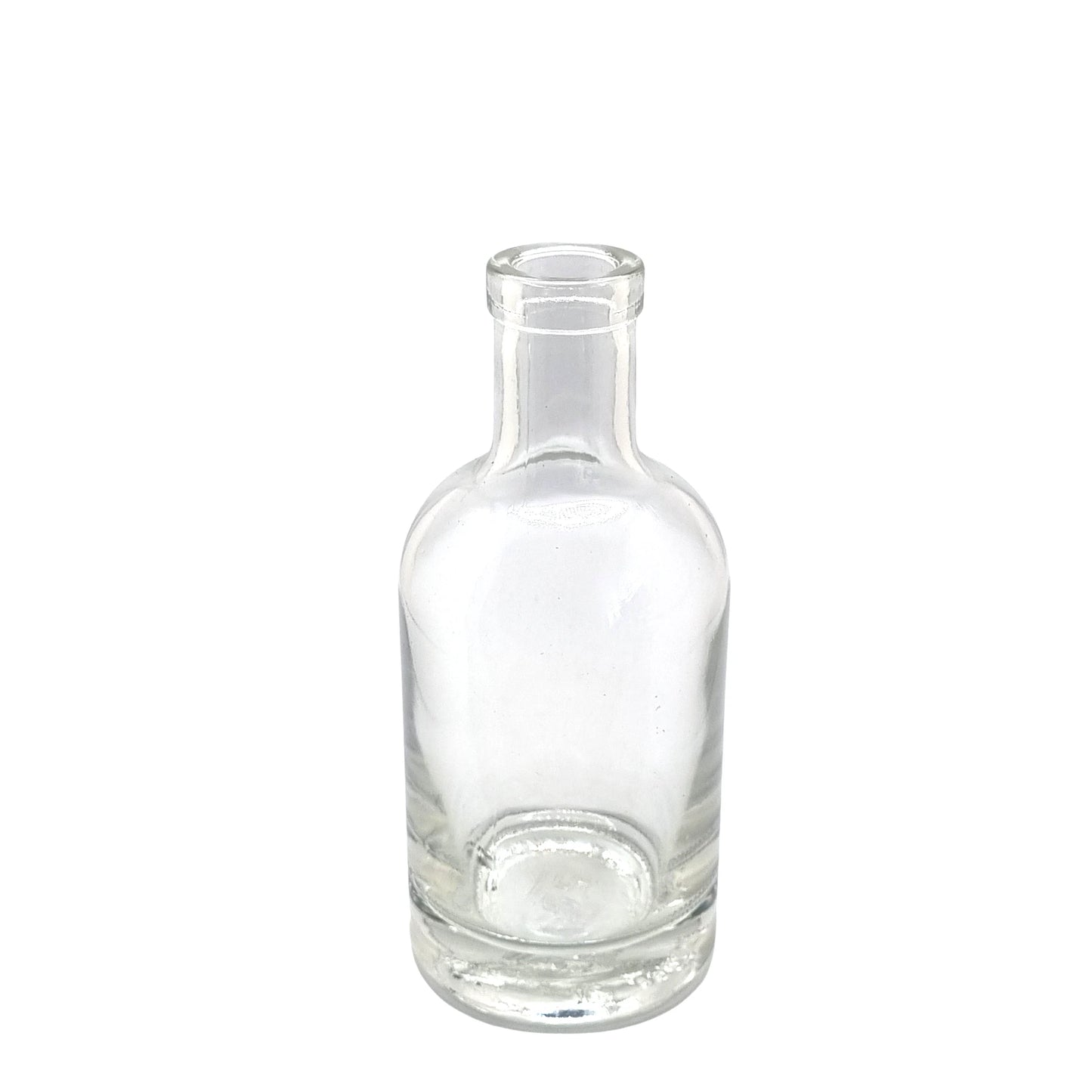 200ml Hermes Clear Round Glass Bottle