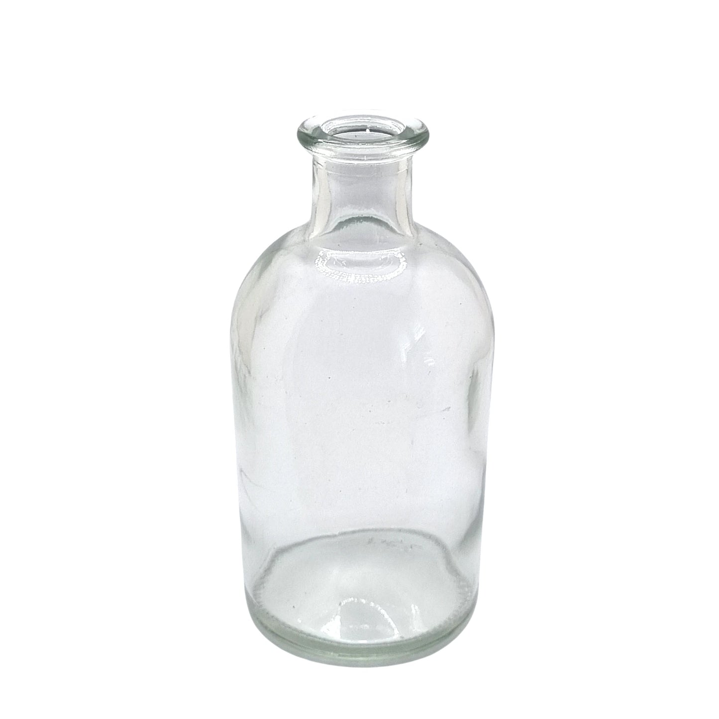 250ml Vecchia Clear Round Glass Bottle