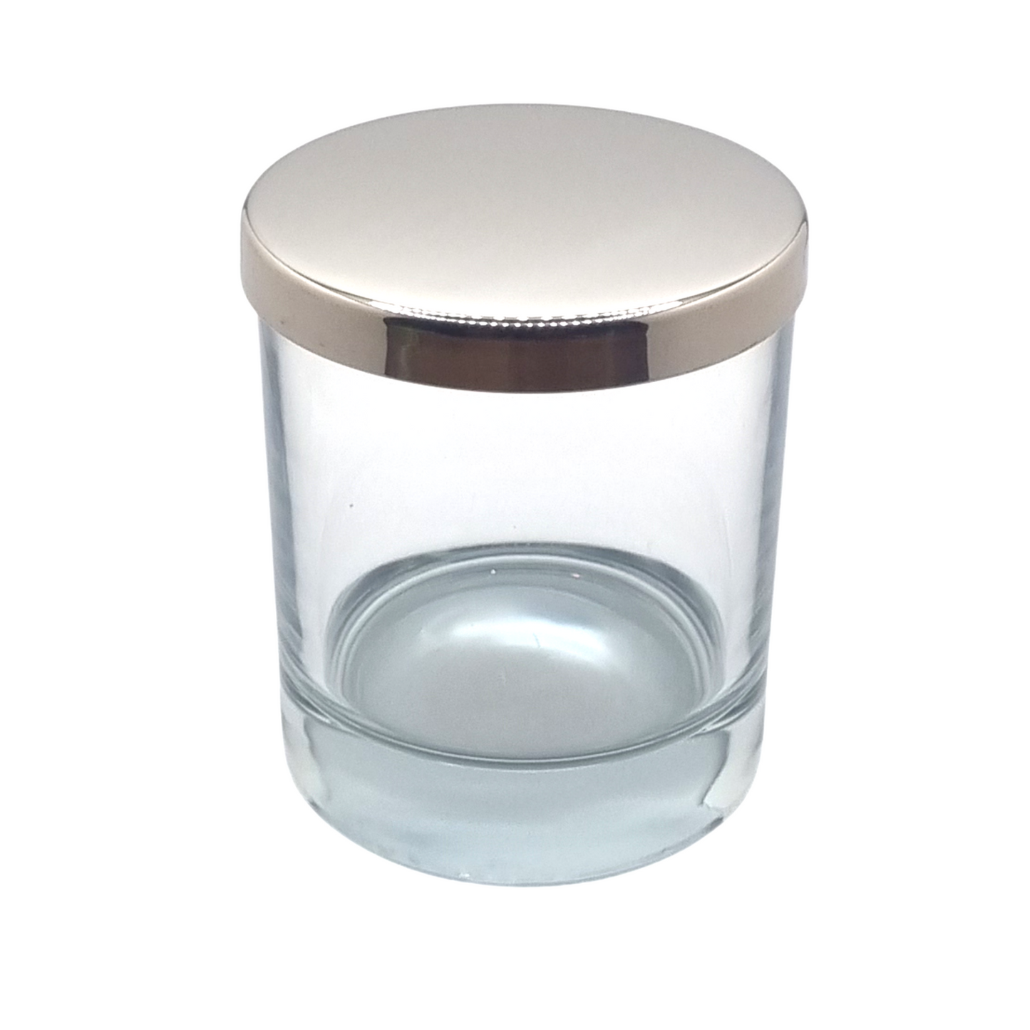 30cl Silver Metal Candle Lid