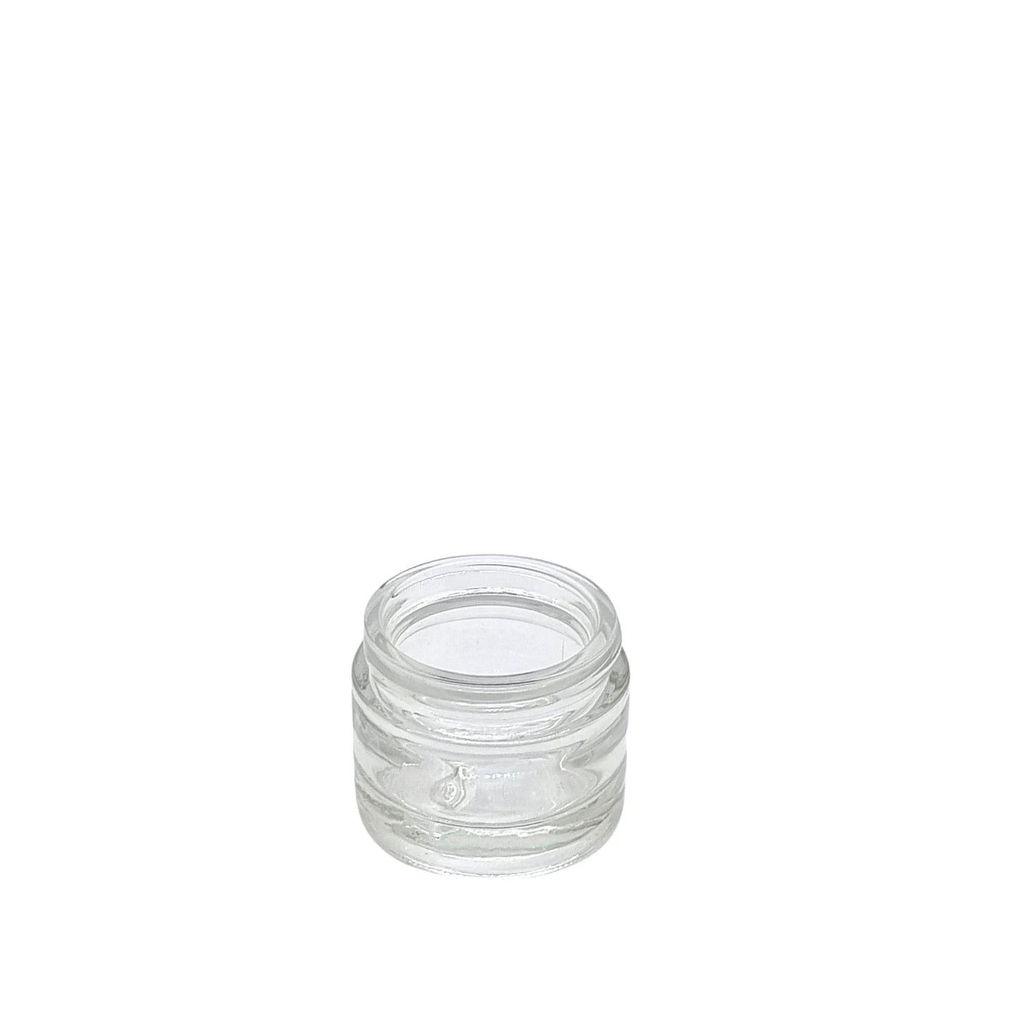 30ml Palladio Clear Glass Round Jar (Pallet Qty 7,392 Units)