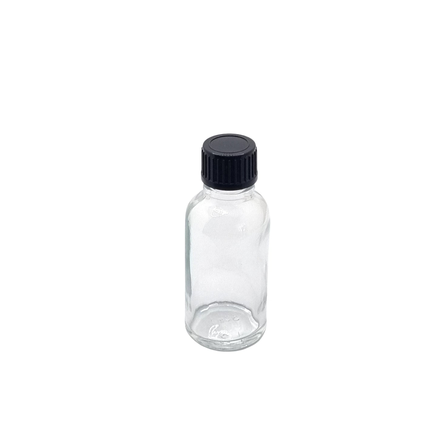 30ml Dropper Clear Round Glass Bottle