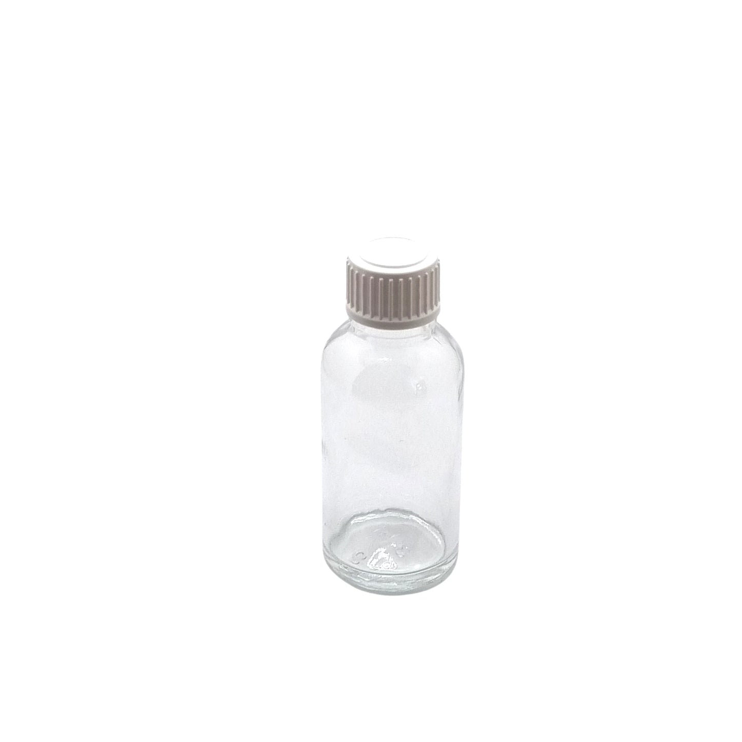 30ml Dropper Clear Round Glass Bottle